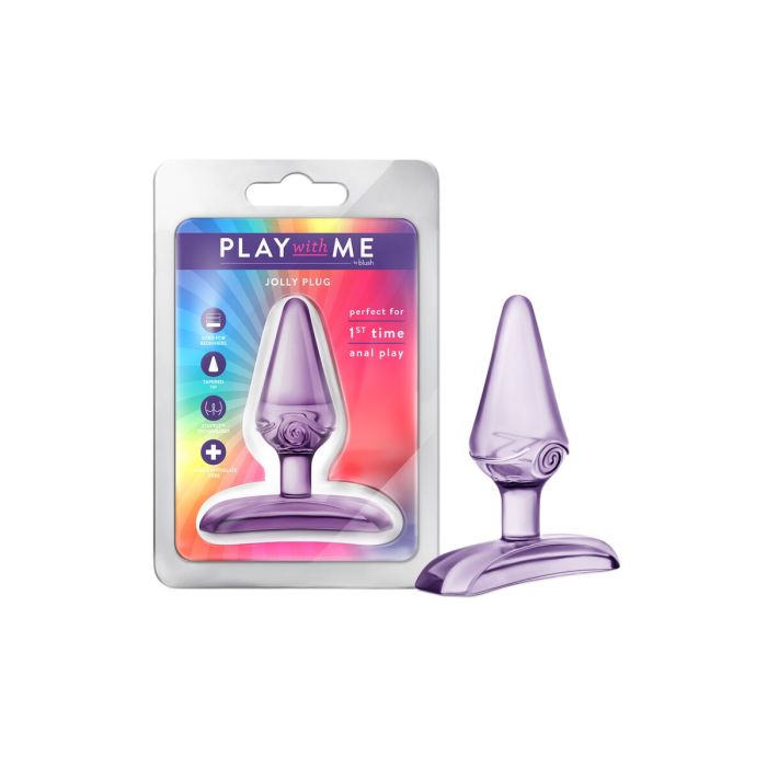 Plug Anal Blush Play with me Morado (5,7 cm) 1