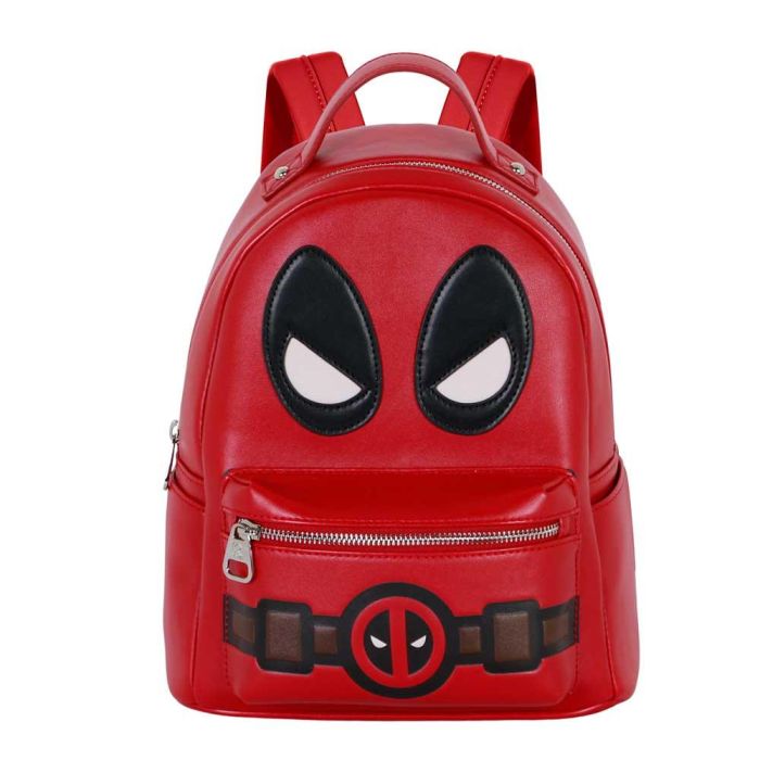 Mochila Heady Chibi Marvel Deadpool Rojo 1