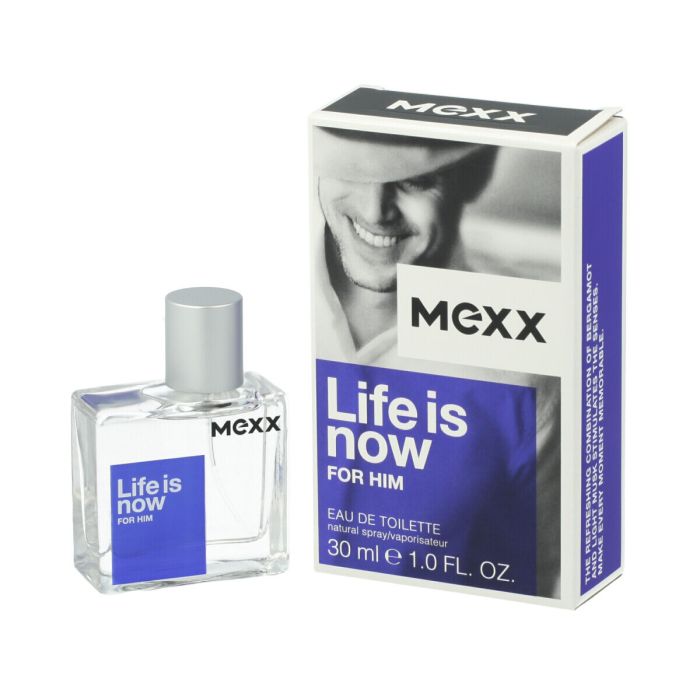 Mexx Life is now eau de toilette for men 30 ml vaporizador