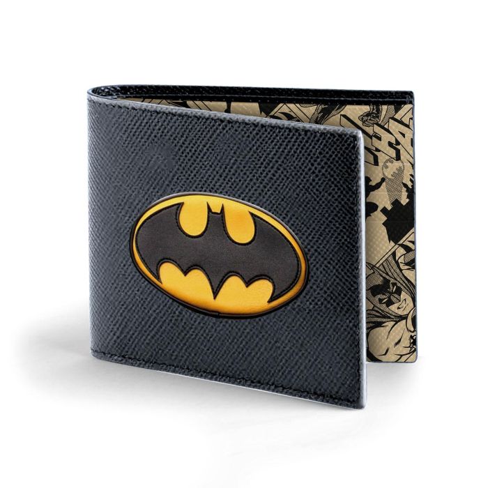 Billetero de Hombre Batsignal DC Comics Batman Negro