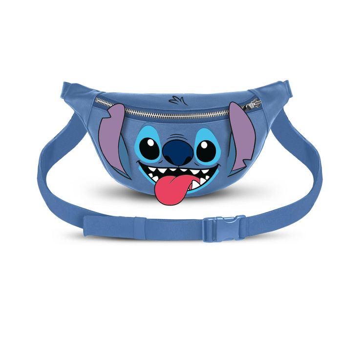 Riñonera Fashion Tongue Disney Lilo y Stitch Azul