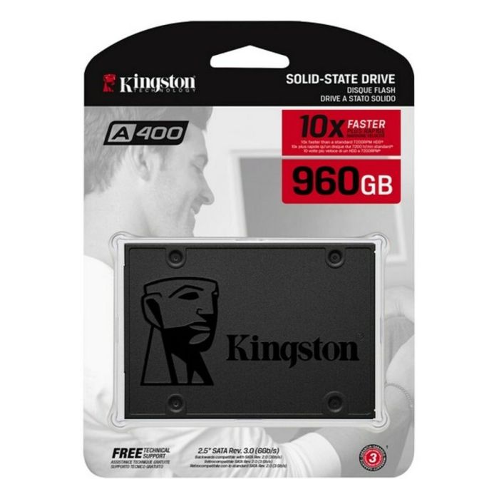 Disco Duro Kingston A400 SSD 2,5" 3