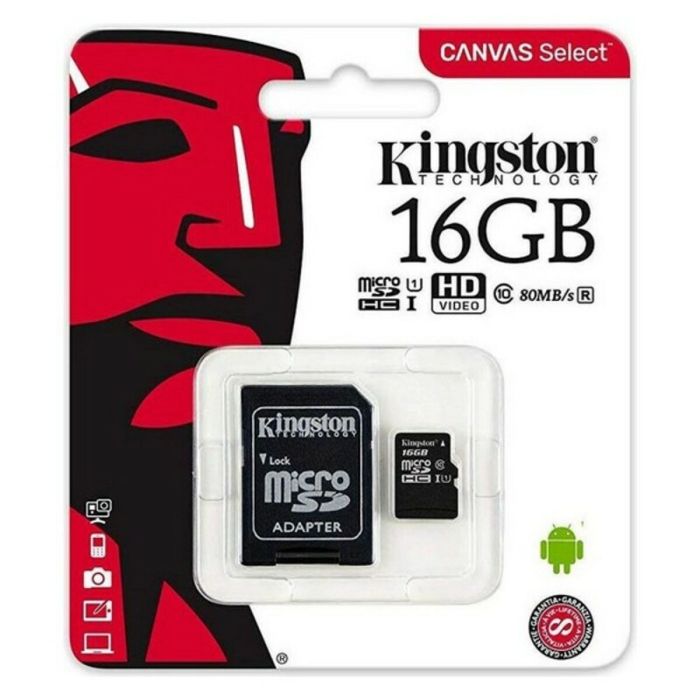 Tarjeta de Memoria Micro SD con Adaptador Kingston SDCS2 100 MB/s exFAT 5