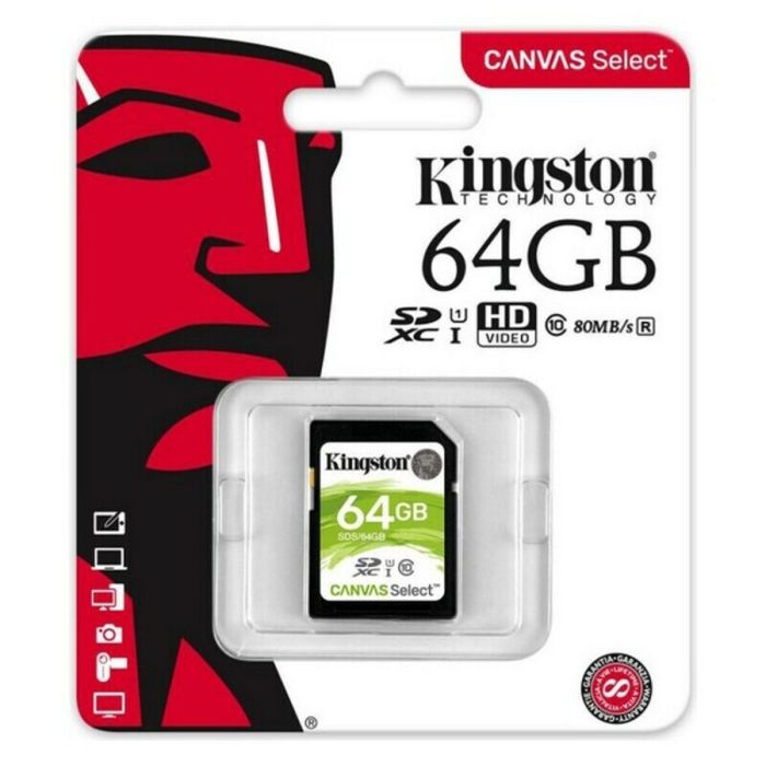 Tarjeta de Memoria SD Kingston SDS2 100 MB/s exFAT 2