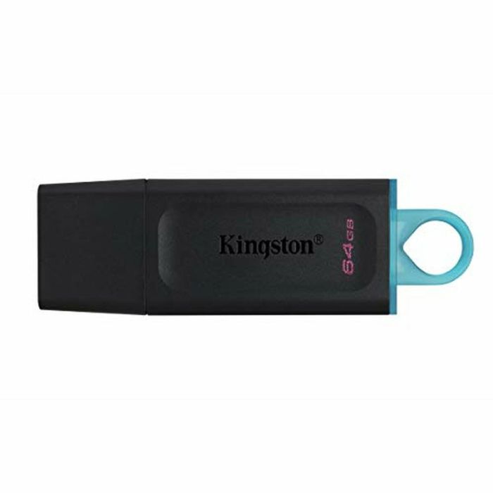 Memoria USB Kingston DTX/64GB 64 GB Negro
