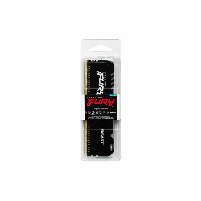 Memoria RAM Kingston Fury Beast 16 GB DDR4 CL18 3600 MHz 2 Memoria RAM Kingston Fury Beast 16 GB DDR4 CL18 3600 MHz 2