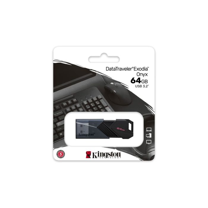 Memoria USB Kingston DTXON/64GB 64 GB Negro 2