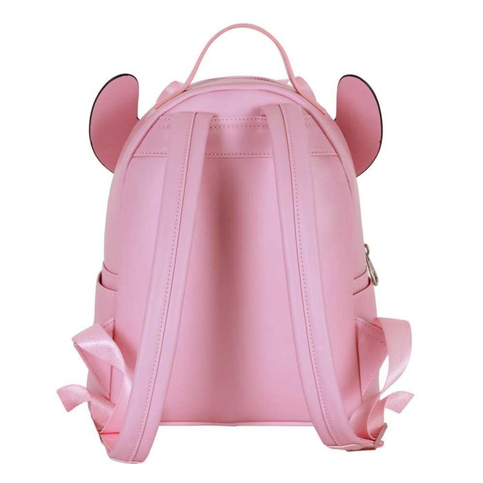 Mochila Heady Face Disney Lilo y Stitch Angel Rosa 2