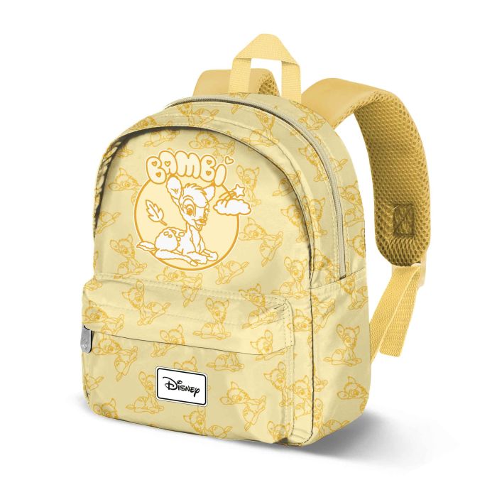 Mochila Preescolar Joy Cutie Disney Bambi Amarillo