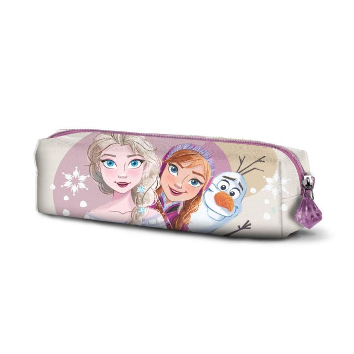 Estuche Portatodo Cuadrado Snow Disney Frozen 2 Blanco