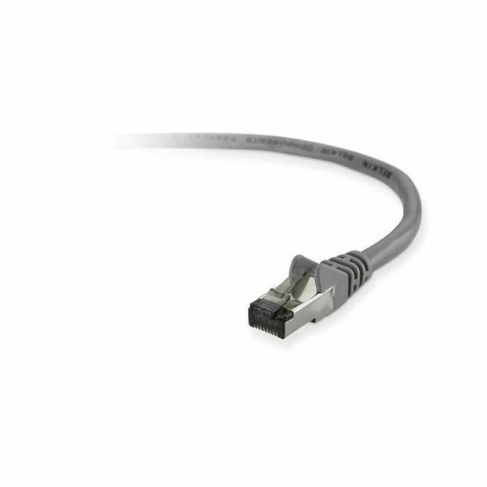 Cable RJ45 Categoría 5e UTP Belkin 2m Cat5e STP Negro Gris 2 m