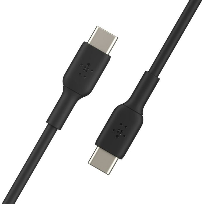 Cable USB-C a USB-C Belkin CAB003bt2MBK Negro 2 m 1