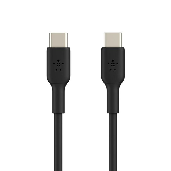 Cable USB-C a USB-C Belkin CAB003bt2MBK Negro 2 m 3