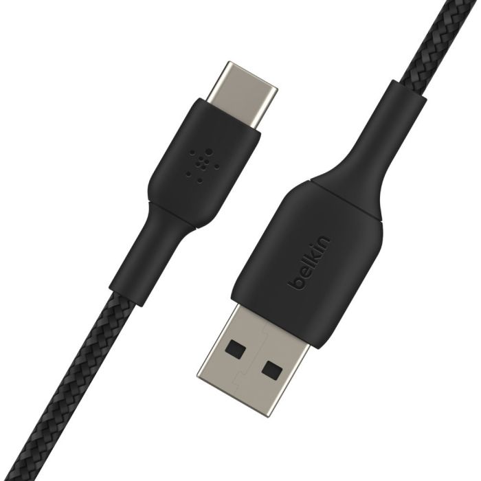 Cable USB A a USB C Belkin CAB002BT1MBK Negro 1 m 1