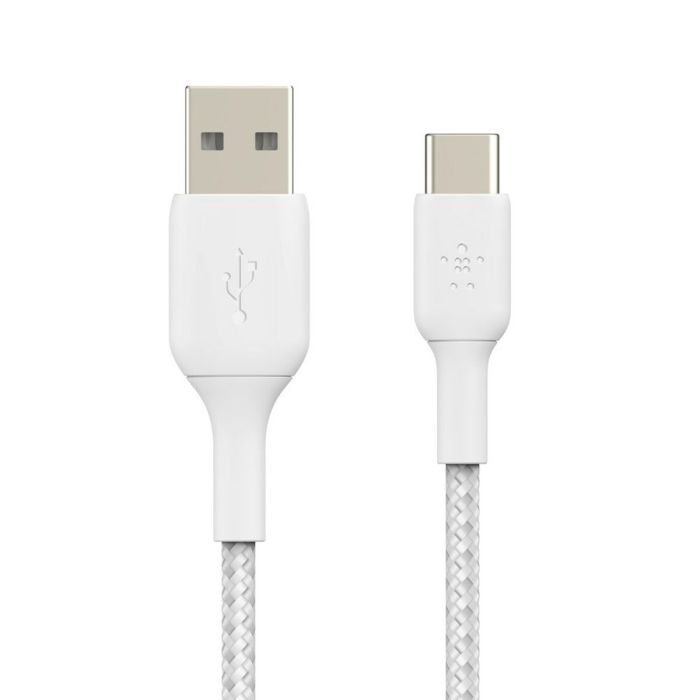 Cable USB-C a USB Belkin CAB002BT3MWH Blanco 3 m 3