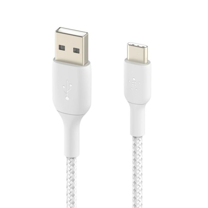 Cable USB-C a USB Belkin CAB002BT3MWH Blanco 3 m 4