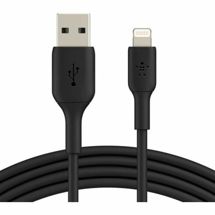 Belkin CAA001BT1MBK cable de conector Lightning 1 m Negro