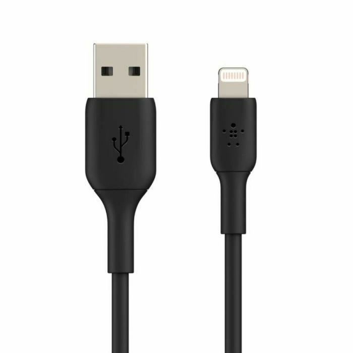 Cable Lightning Belkin CAA001BT1MBK Negro 1 m (1 unidad) 1