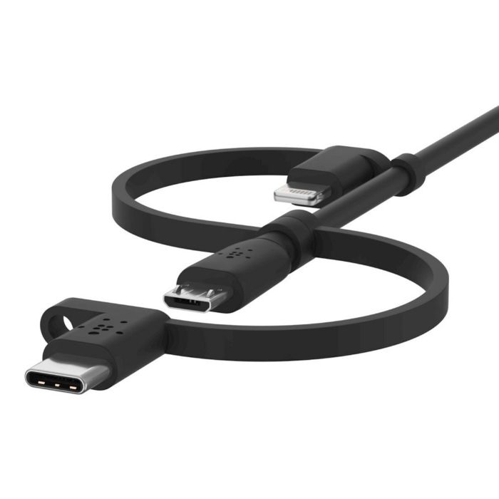 Cable Micro USB Belkin CAC001BT1MBK Negro 1 m 1