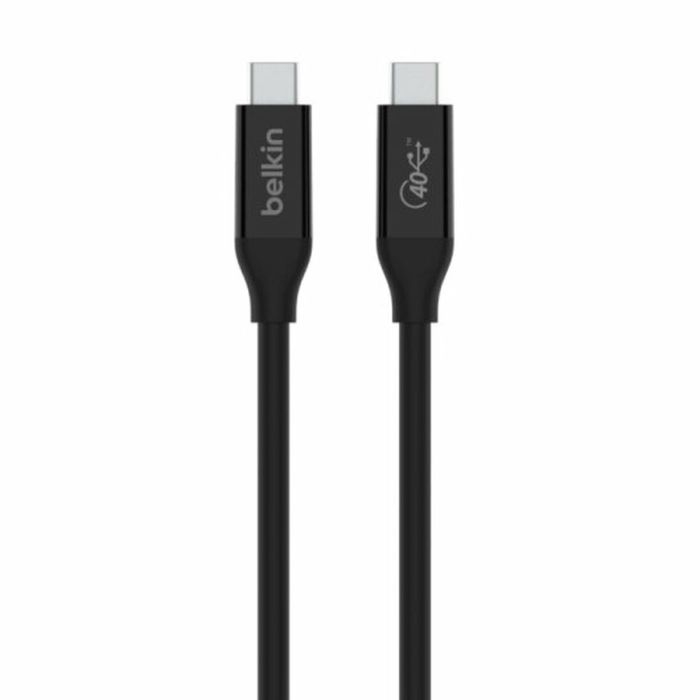 Belkin INZ001bt0.8MBK cable USB 0,8 m USB4 Gen 3x2 USB C Negro