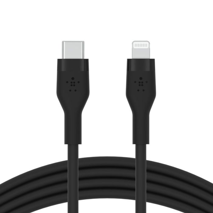 Cable USB-C a Lightning Belkin CAA009BT1MBK Negro 1 m (1 unidad) 3