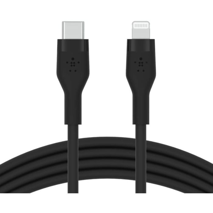 Cable USB-C a Lightning Belkin CAA009BT1MBK Negro 1 m (1 unidad) 1