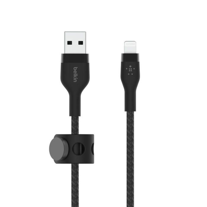 Cable USB a Lightning Belkin CAA010BT2MBK Negro 2 m 3