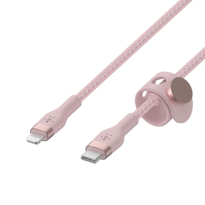 Cable USB-C a Lightning Belkin CAA011BT1MPK 1 m Rosa 1