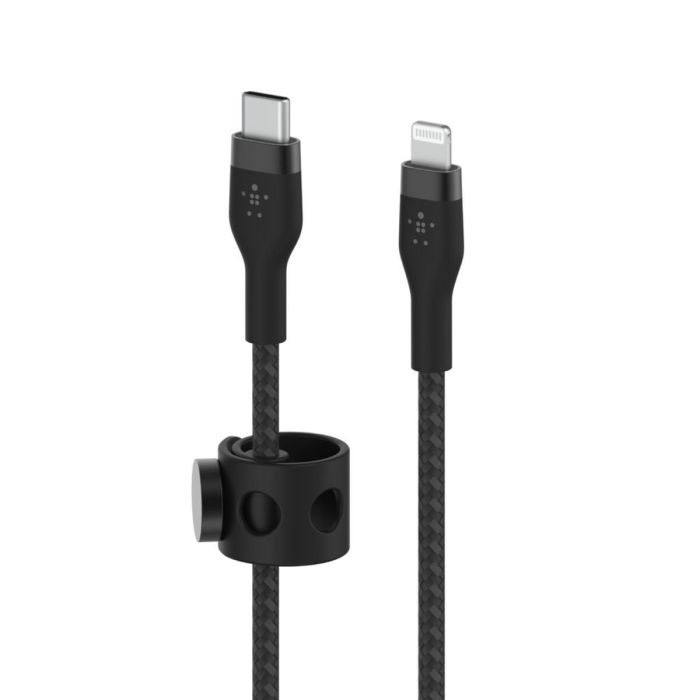 Cable USB-C a Lightning Belkin CAA011BT2MBK Negro 2 m 4