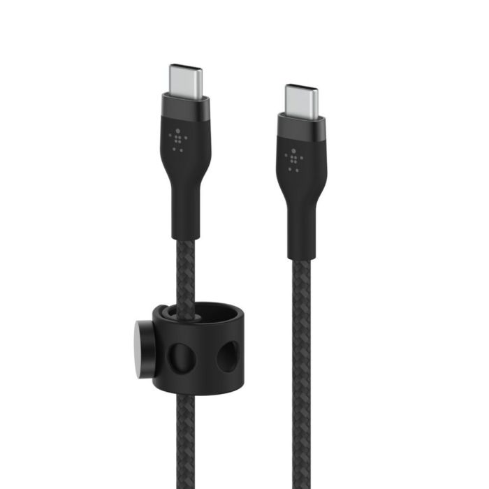 Cable USB C Belkin BOOST↑CHARGE PRO Flex Negro 3 m 4 Cable USB C Belkin BOOST↑CHARGE PRO Flex Negro 3 m 4