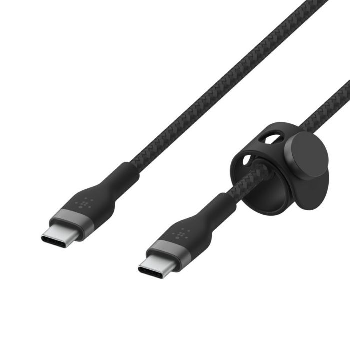 Cable USB C Belkin BOOST↑CHARGE PRO Flex Negro 3 m 2 Cable USB C Belkin BOOST↑CHARGE PRO Flex Negro 3 m 2