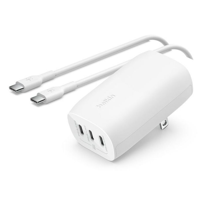 Cargador de Pared Belkin WCC002VF2MWH-B6 Blanco 67 W (1 unidad) 1