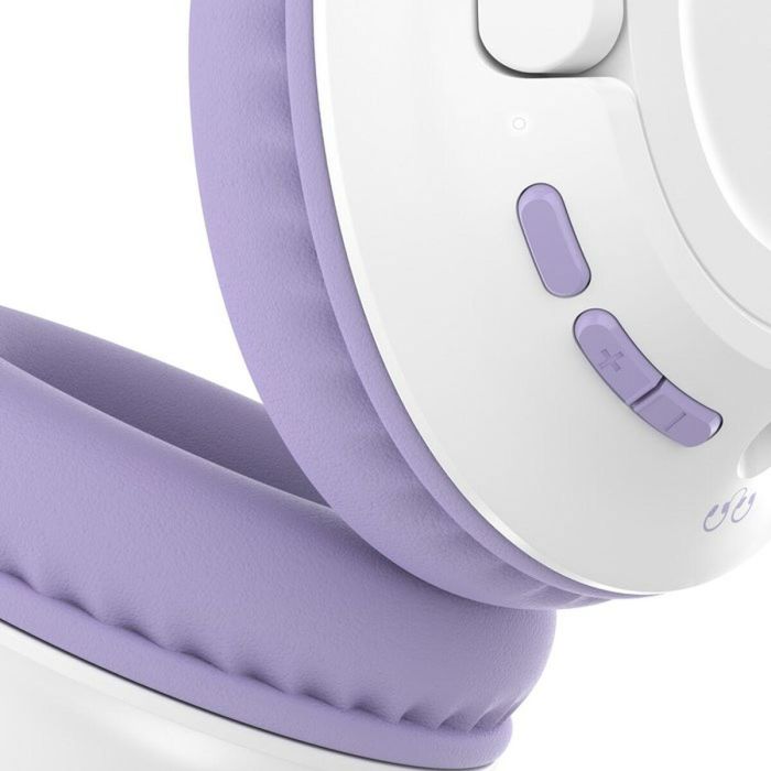 Auriculares con Micrófono Belkin AUD006BTLV Blanco Lavanda 1