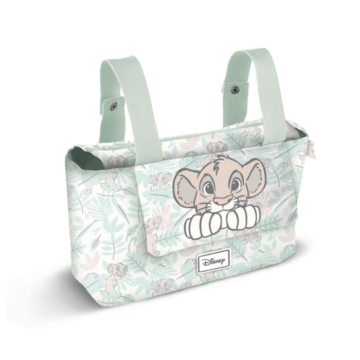 Bolso Organizador Carro Bebé Hamper Mommy Roar Disney El Rey León Turquesa