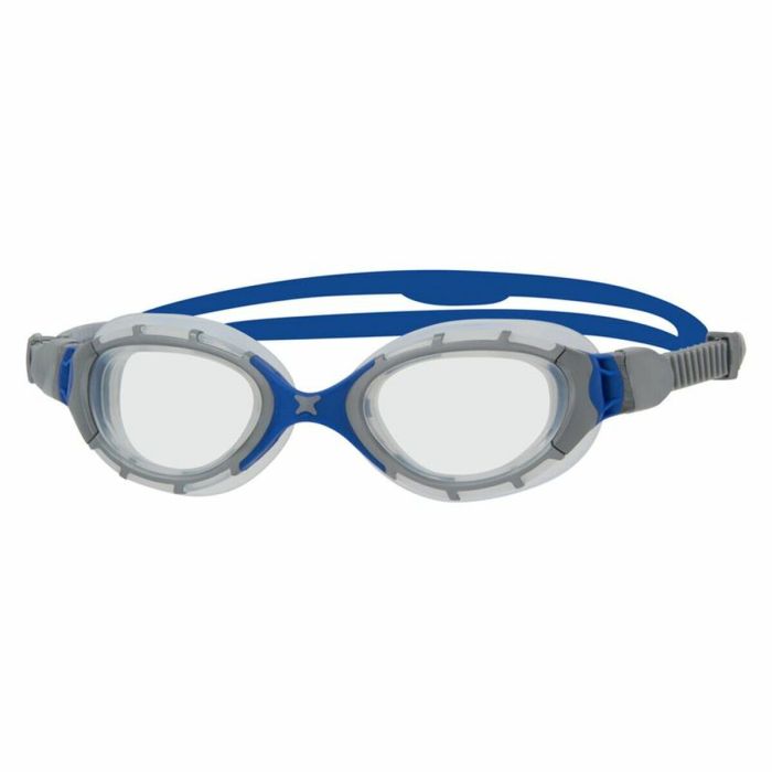 Gafas de Natación Zoggs Predator Flex Gris Azul