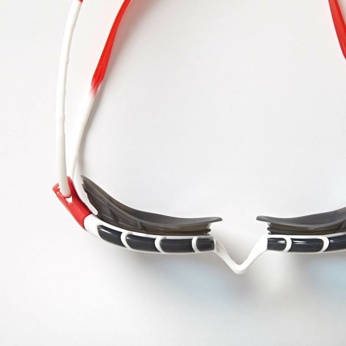 Gafas de Natación Zoggs Predator Rojo Blanco Pequeño 4