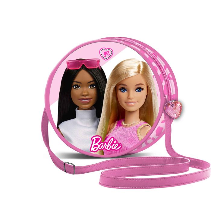 Bolso Redondo Fashionista Barbie Rosa