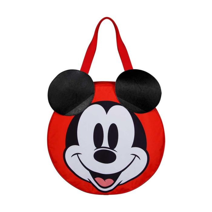 Bolsa de Playa Jumbo Face Disney Mickey Mouse Negro 1