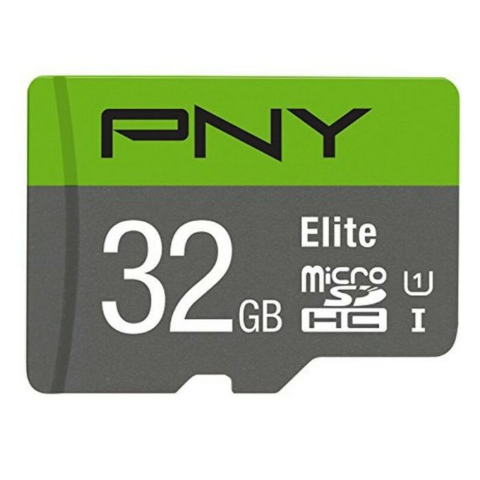 Tarjeta de Memoria SDHC PNY Elite 32 GB Negro 16