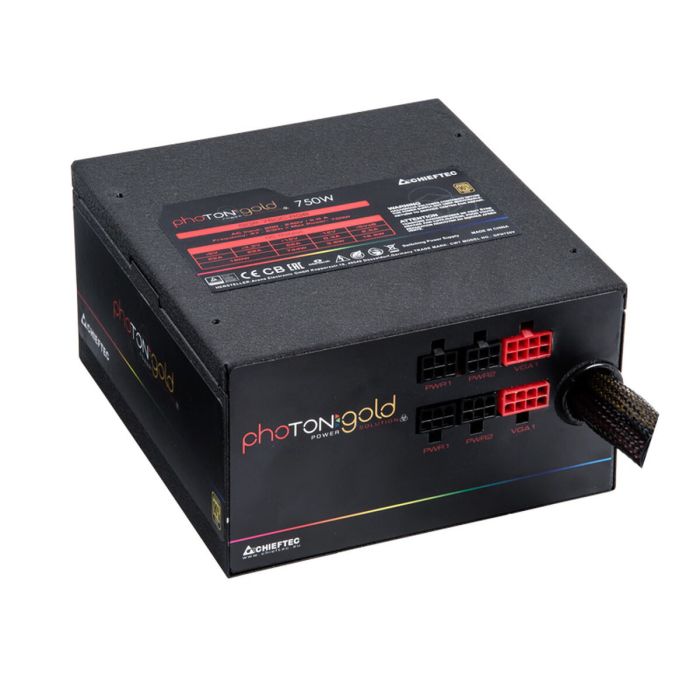 Fuente de Alimentación Chieftec Photon GOLD 750 W ATX 7 Fuente de Alimentación Chieftec Photon GOLD 750 W ATX 7