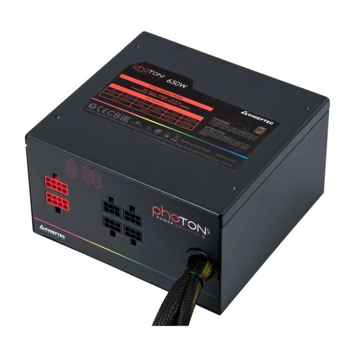 Fuente de Alimentación Chieftec CTG-650C-RGB ATX PS/2 650 W 5