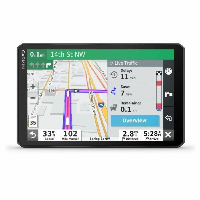 Navegador GPS GARMIN dēzl™ LGV800