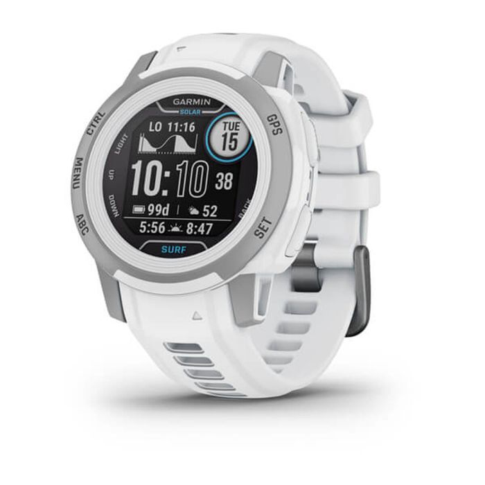 Smartwatch GARMIN Blanco Gris 0,79" 40 mm Smartwatch GARMIN Blanco Gris 0,79" 40 mm