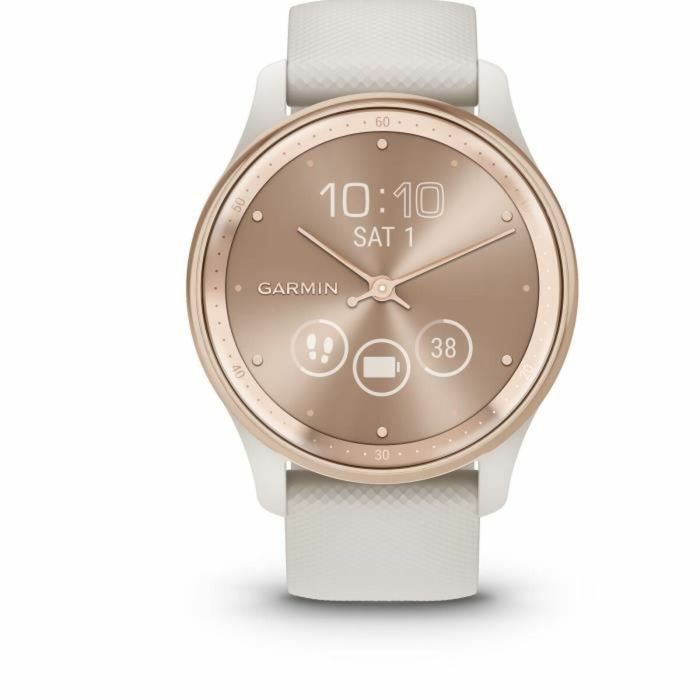 Pulsera de Actividad GARMIN vivomove Trend Negro Gris Rosa Dorado 5