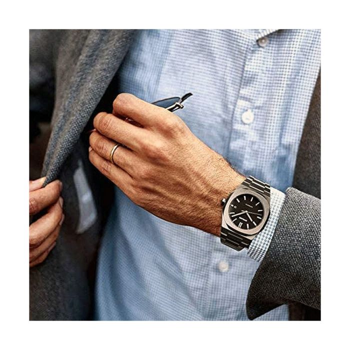 Reloj Hombre D1 Milano AUTOMATIC GUN METAL (Ø 41,5 mm) 3 Reloj Hombre D1 Milano AUTOMATIC GUN METAL (Ø 41,5 mm) 3