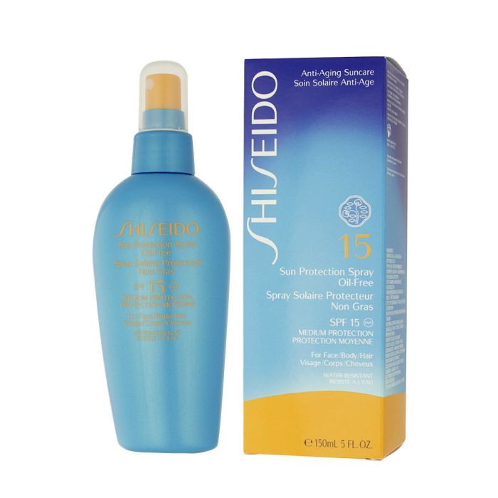 Spray Protector Solar Shiseido Sun Care Spf 15 150 ml