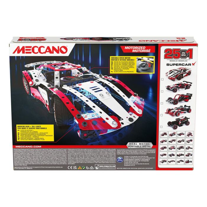 Playset Meccano Supercar 347 Piezas 2