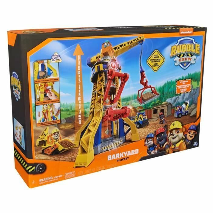 Patio de trabajo paw patrol de rubble 38,42x56,52x13,65 cm