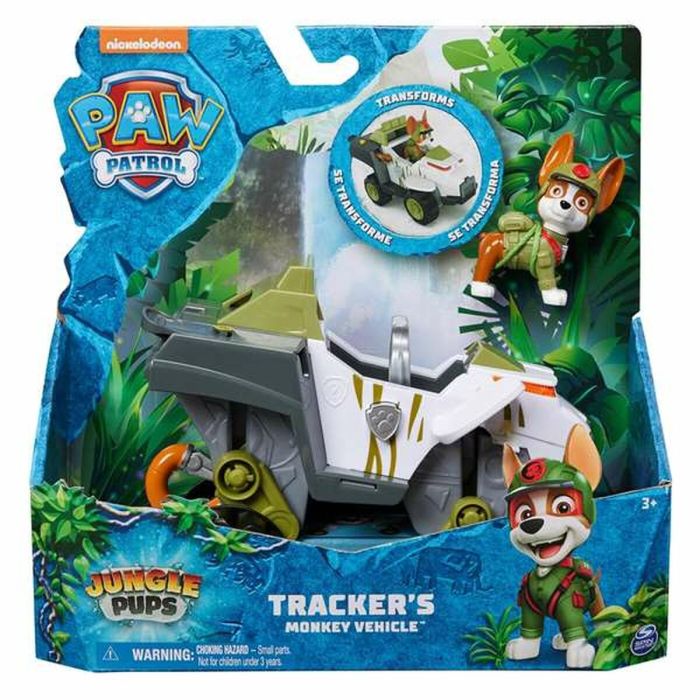 Paw Patrol Jungle Vehículo Tracker 6067762 Spin Master