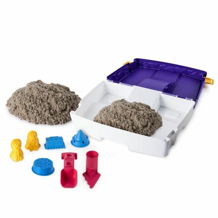 Arena Mágica Spin Master KINETIC SAND Activity Case Plástico 5 Arena Mágica Spin Master KINETIC SAND Activity Case Plástico 5